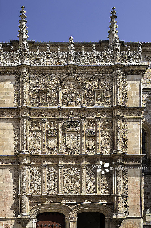 萨拉曼卡大学外墙图片素材