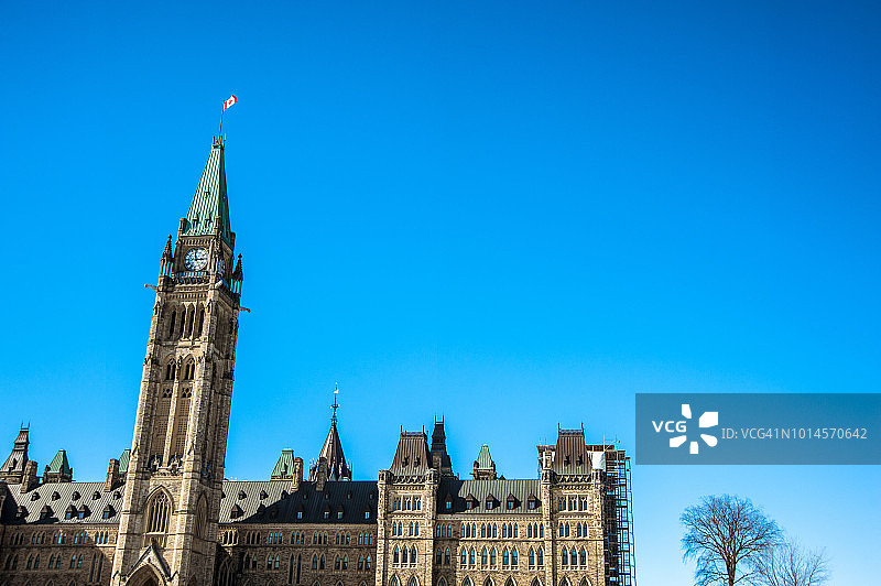 加拿大议会大厦图片素材