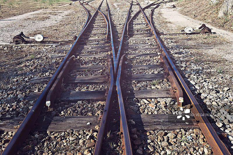 旧铁路图片素材