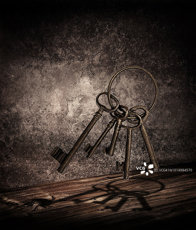 铁钥匙图片素材