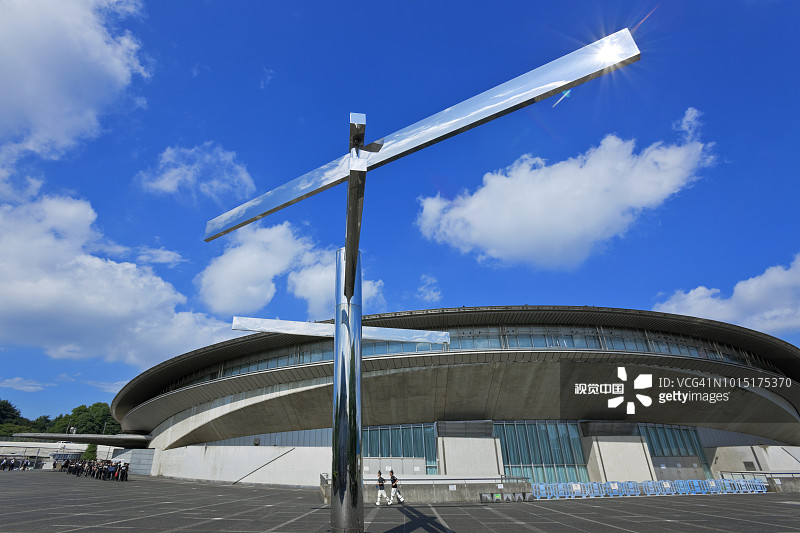 东京涩谷区东京体育馆主场馆图片素材