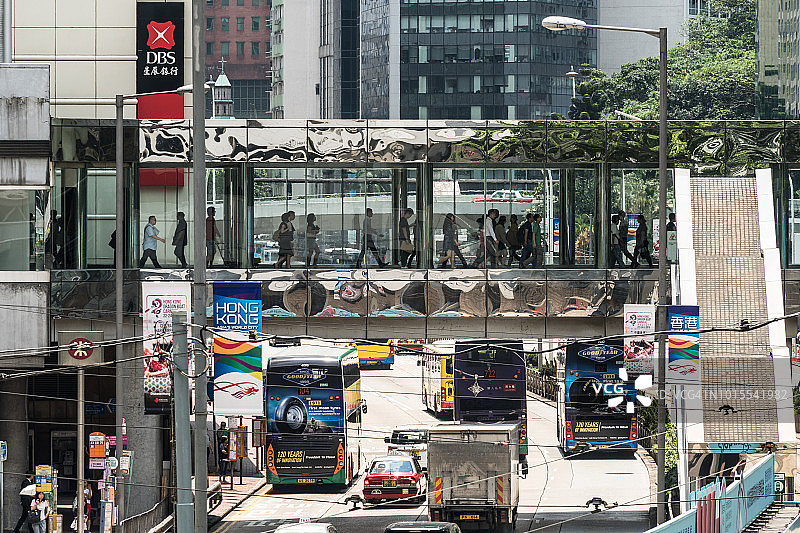 中国香港特别行政区中央商务区交通图片素材