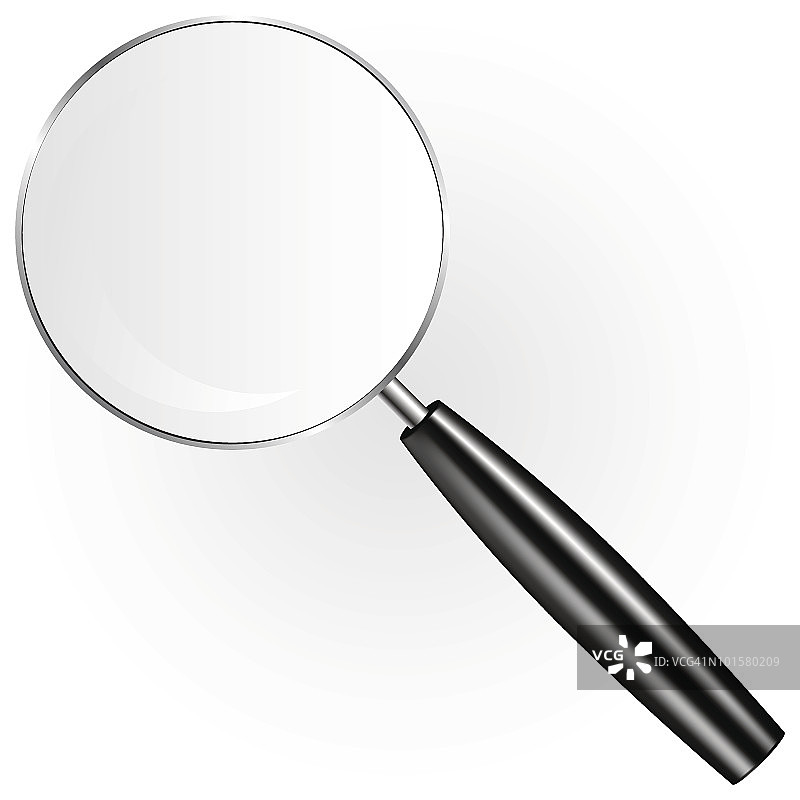 放大镜图片素材