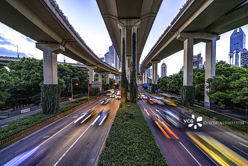 城市道路图片素材