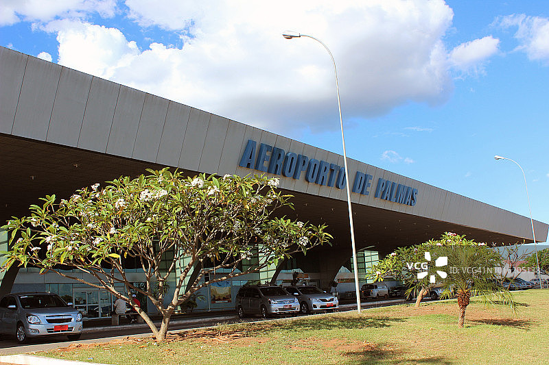 帕尔马斯机场：巴西交通基础设施图片素材