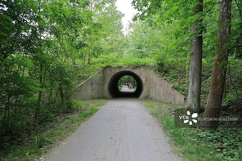 凯霍加谷国家公园的纤道图片素材