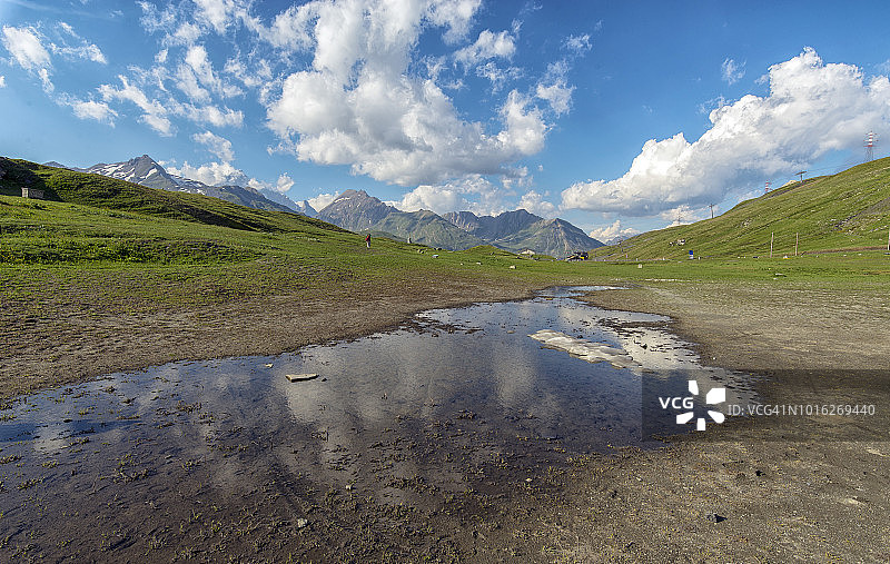 小圣伯纳山口（瓦莱达奥斯塔）图片素材