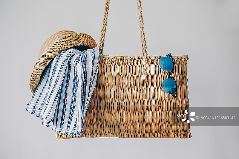 沙滩包及配件图片素材