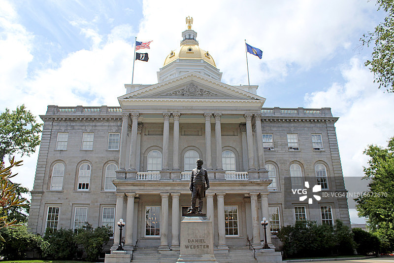 新罕布什尔州议会大厦 - 横版1图片素材