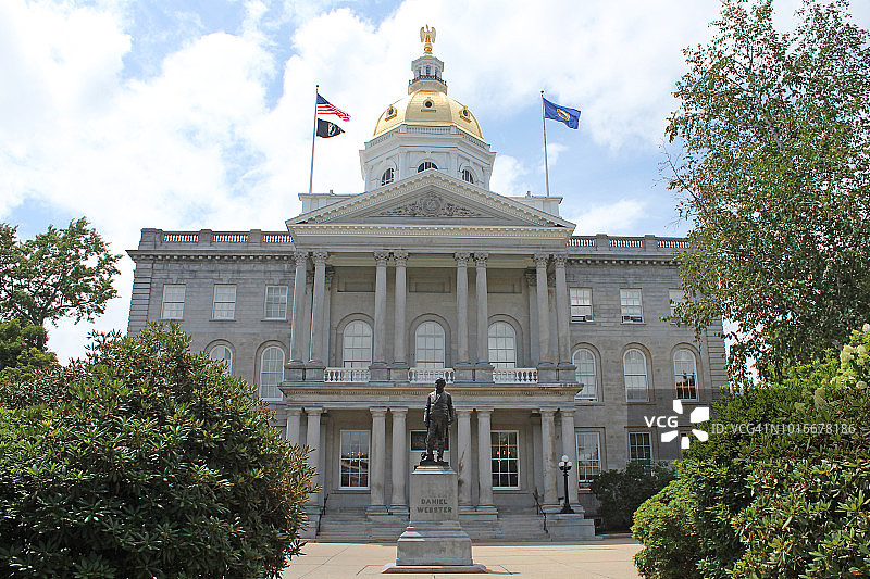 新罕布什尔州议会大厦横版图片素材