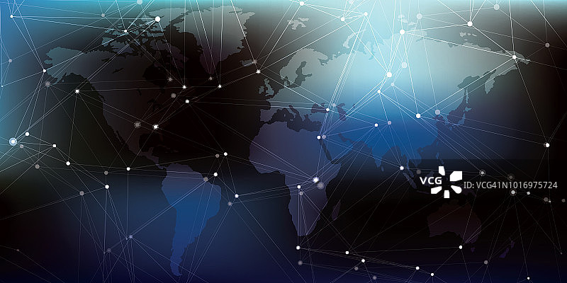 区块链技术未来感抬头显示器banner插画图片素材