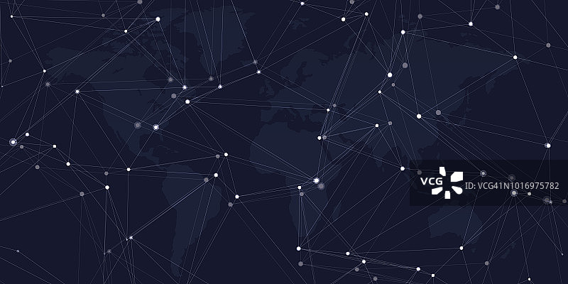 区块链技术未来感抬头显示器banner插画图片素材