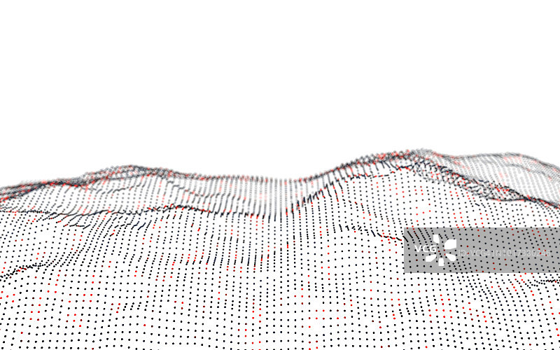 抽象粒子网格图片素材