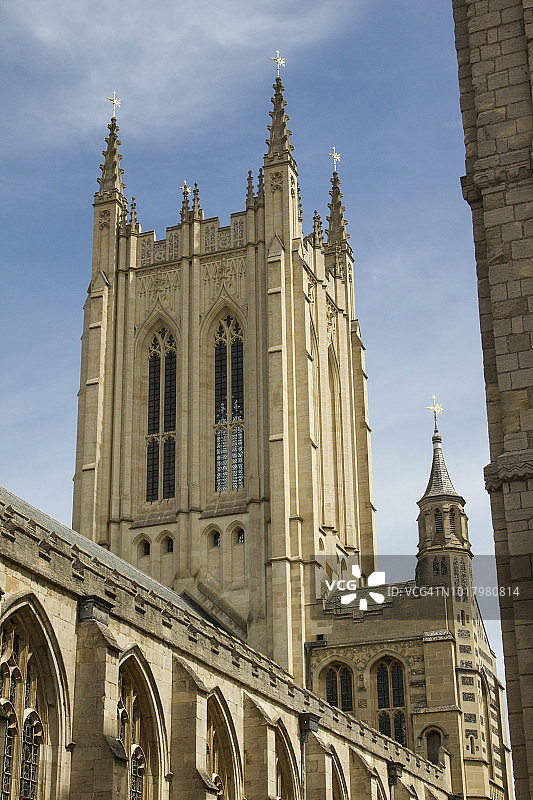 圣埃德蒙兹伯里大教堂，雄踞圣埃德蒙兹伯里图片素材