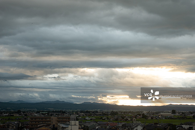 日本福岛县会津若松市图片素材