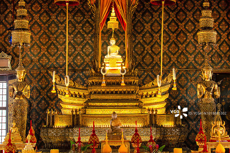 黛提达兰寺佛像图片素材
