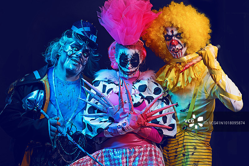 万圣节小丑图片素材