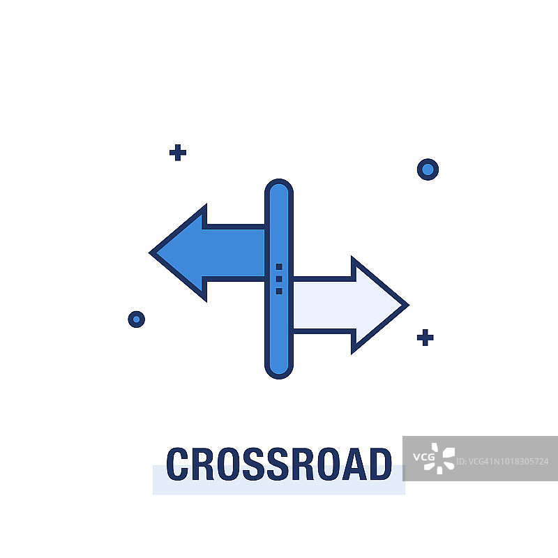 十字路口图标图片素材