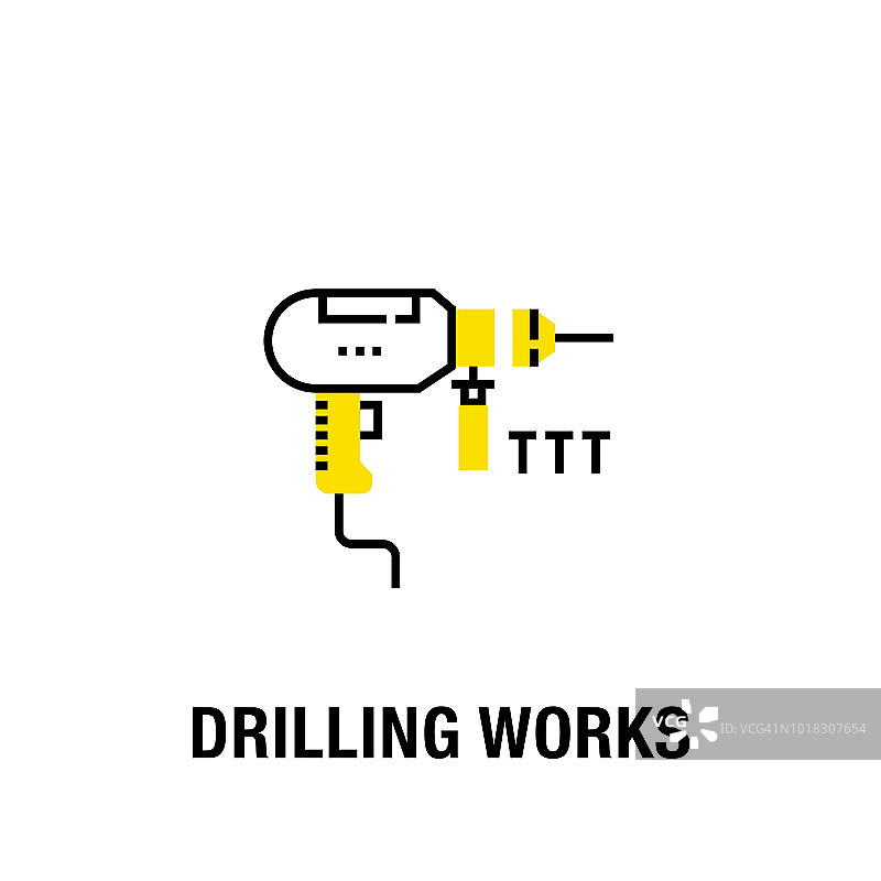 钻井作业图标图片素材