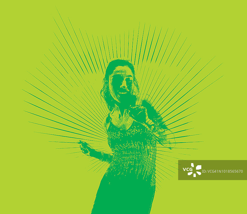 跳拉丁舞的西班牙裔女人图片素材