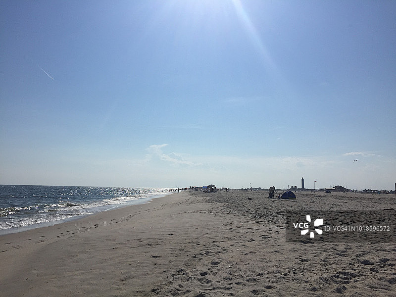 海边的长沙滩图片素材
