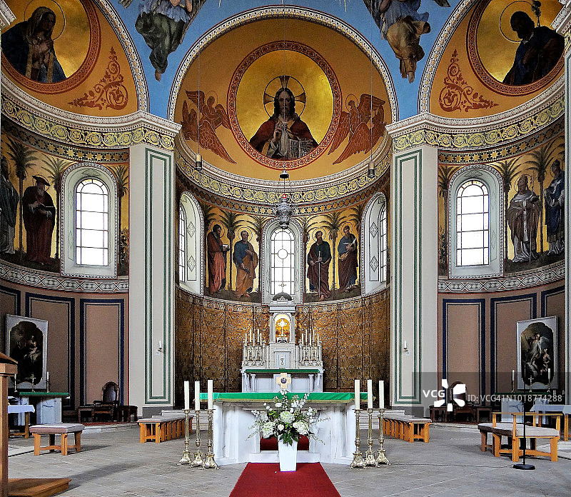 天主教本堂教堂：彼得和保罗教堂图片素材