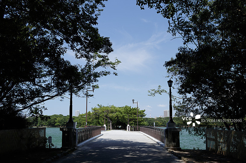 日本福冈大濠公园图片素材