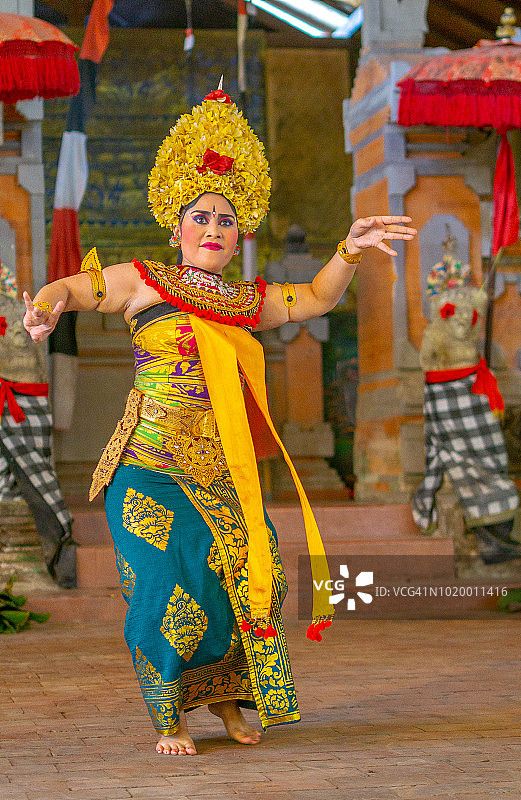 巴厘岛传统舞蹈图片素材