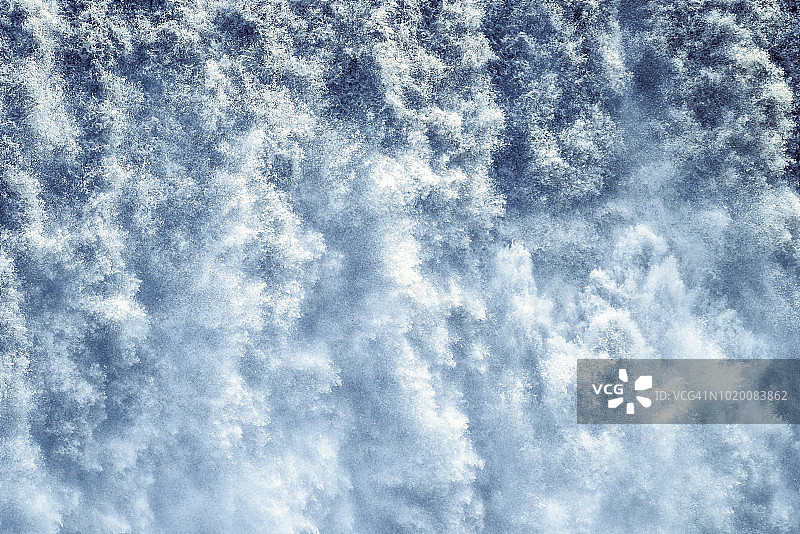 冰岛黛提瀑布图片素材