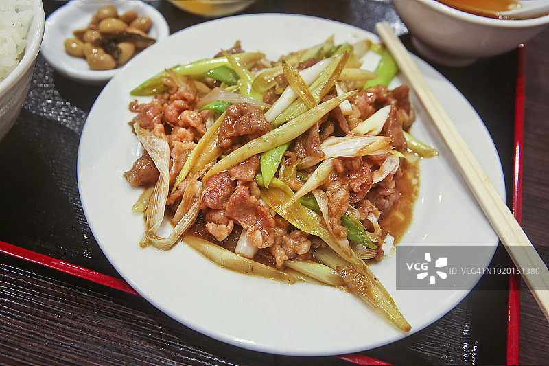 葱爆羊肉图片素材