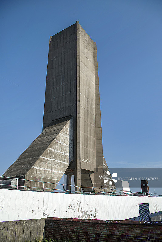 默西公路隧道通风井图片素材