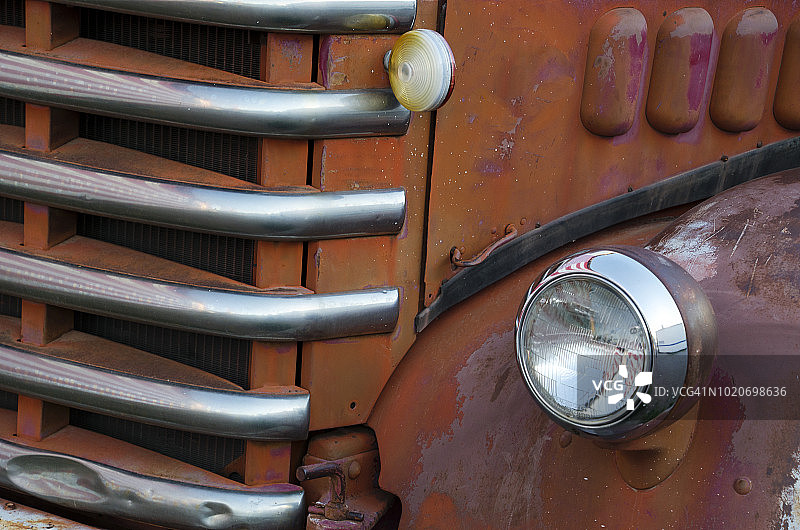 66号公路上的乡村卡车图片素材