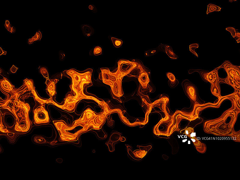 抽象流动烟雾火焰图案图片素材