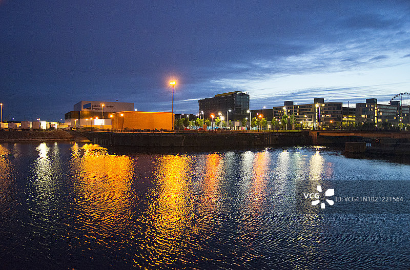 利物浦皇后码头图片素材