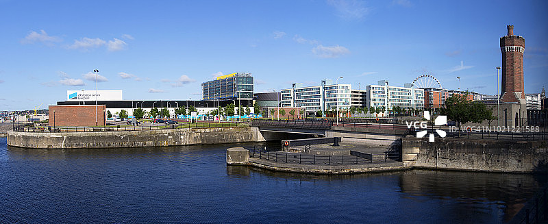 利物浦皇后码头图片素材