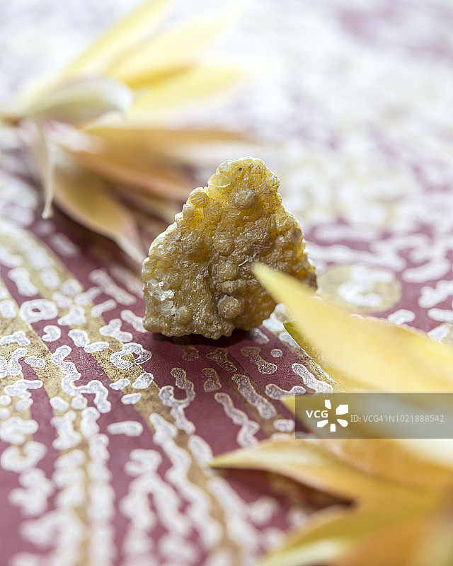 有层状结构的硅酸盐矿物图片素材