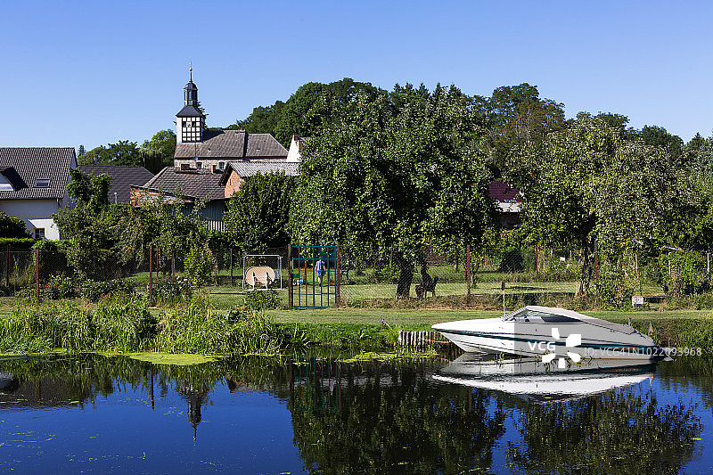 下菲诺 - 勃兰登堡（德国）的村庄图片素材