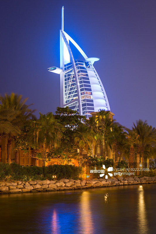 阿拉伯塔图片素材