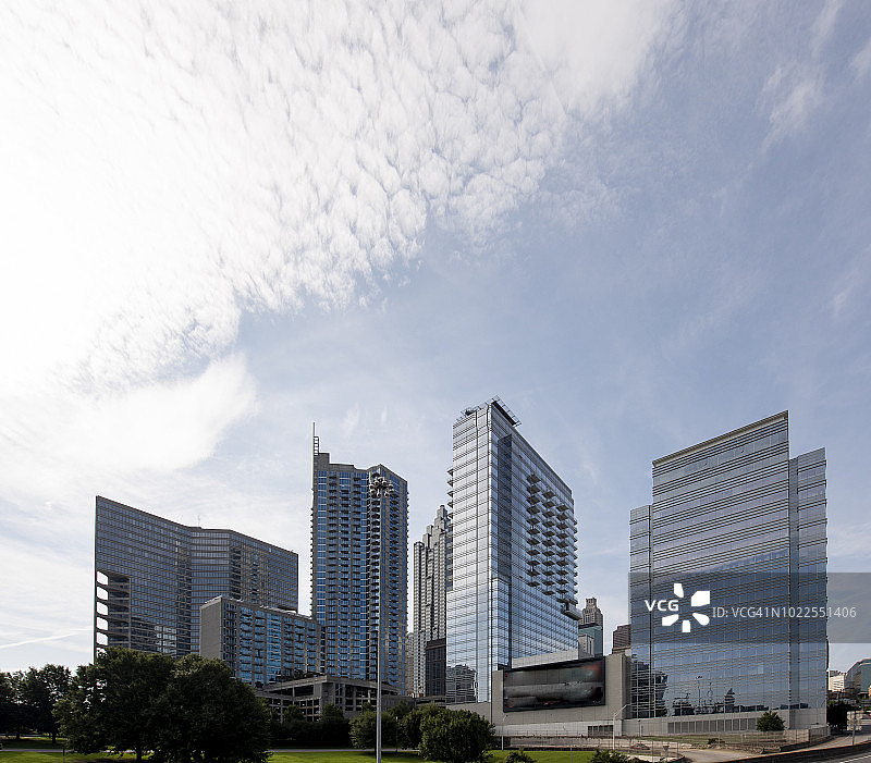 美国佐治亚州亚特兰大市，留白图片素材