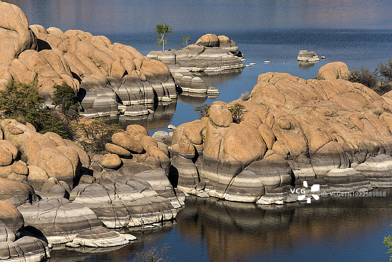 沃森湖岩层图片素材