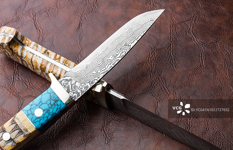 特写：日式短刀图片素材