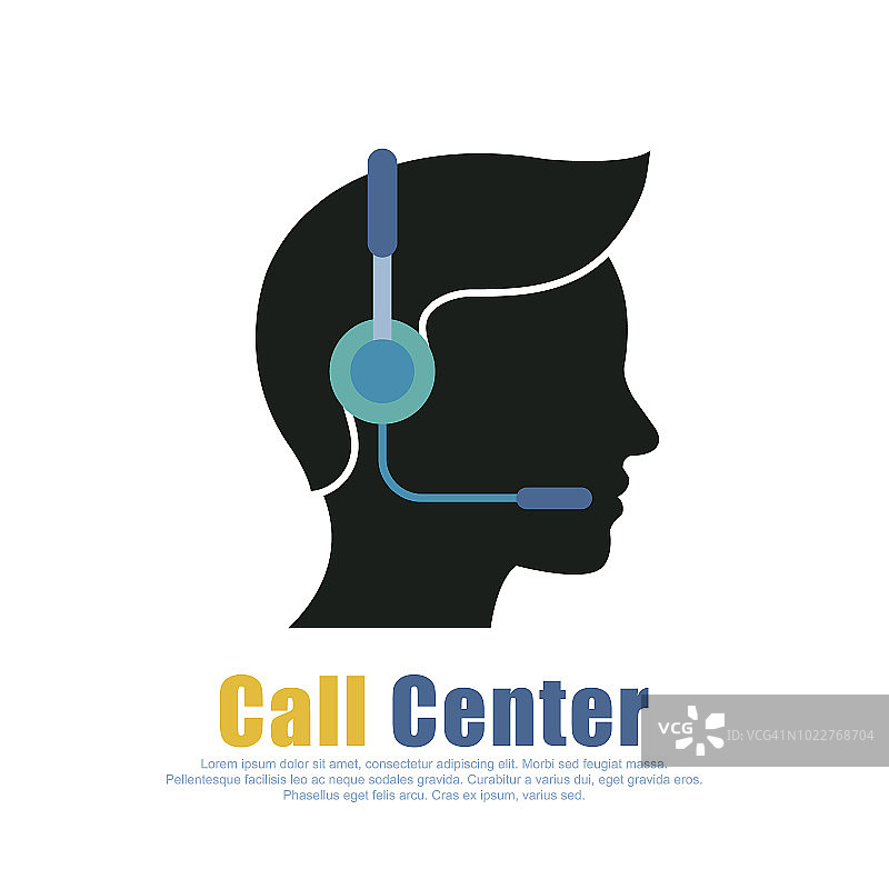 呼叫中心图标图片素材