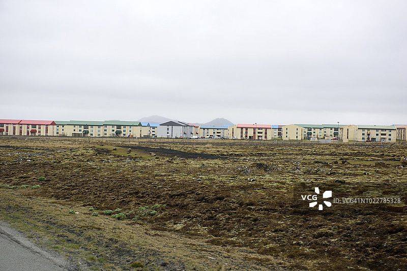 冰岛凯夫拉维克的新住宅楼图片素材