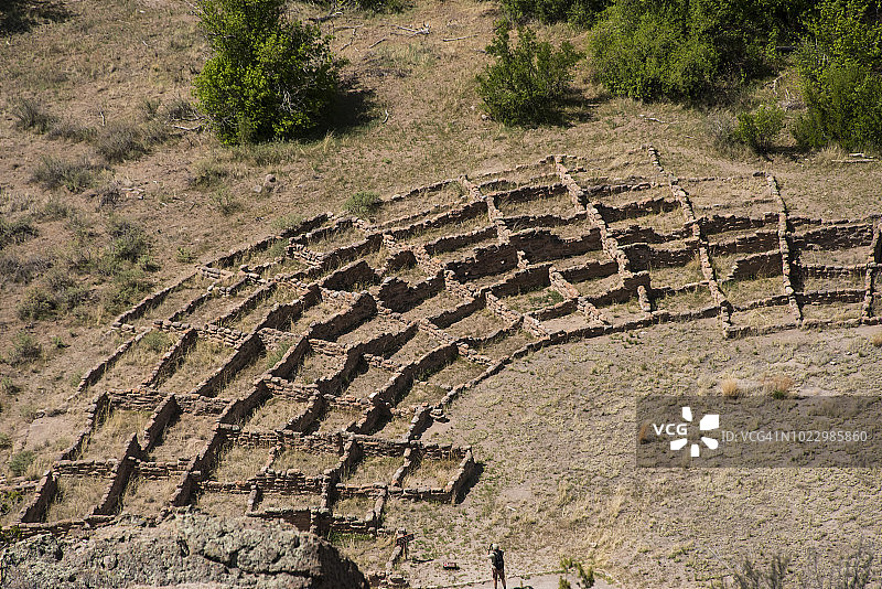 Bandelier国家纪念碑图片素材