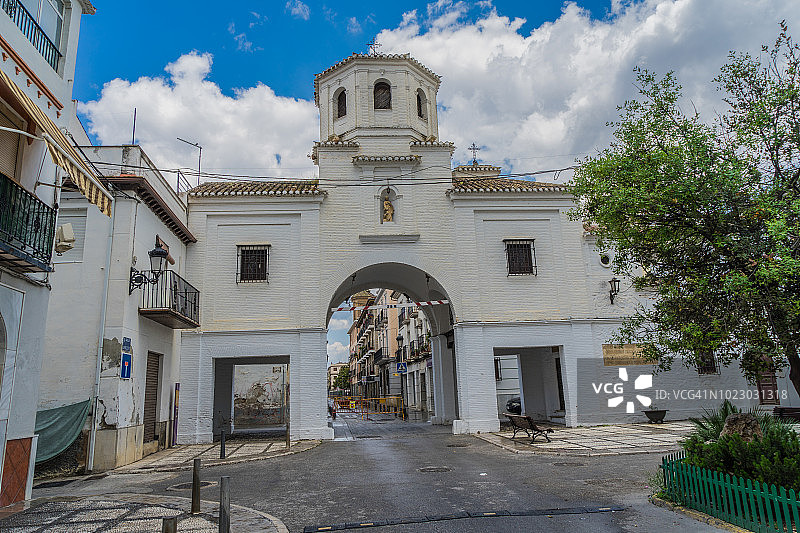 西班牙圣菲的洛哈门图片素材