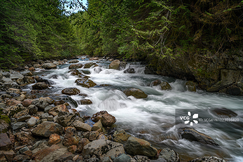华盛顿州努克萨克河图片素材