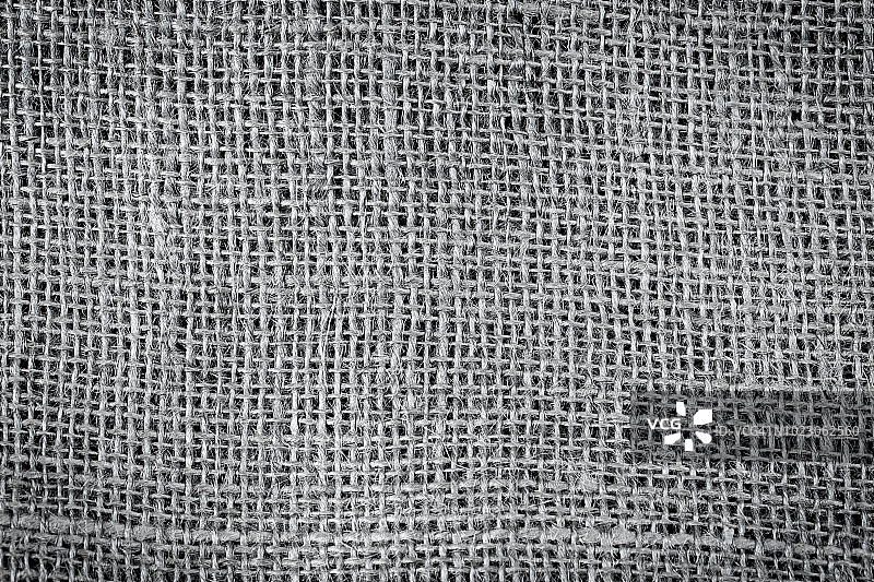 旧麻袋特写背景图片素材