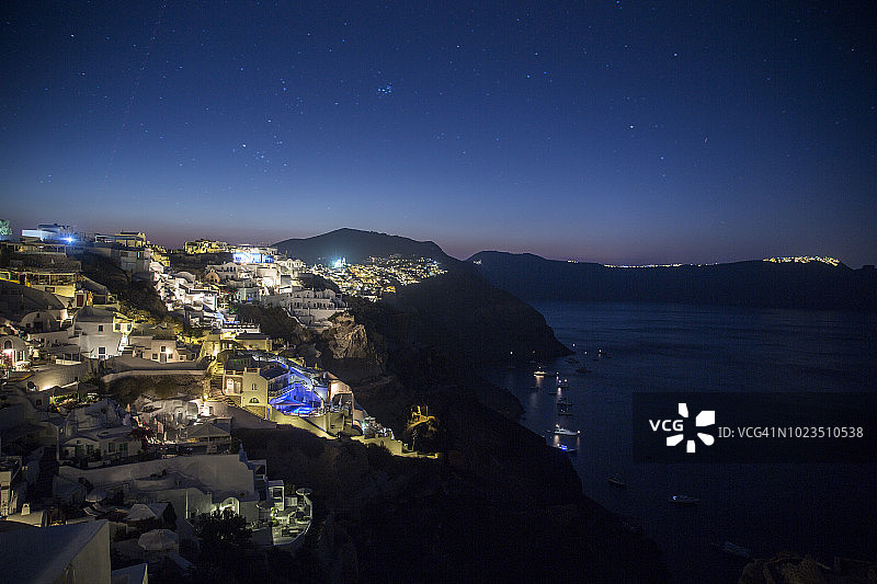 圣托里尼费拉图片素材