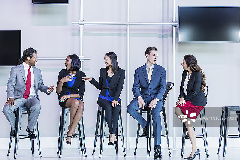 商业会议专家组图片素材