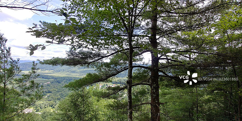 纪念碑山景色图片素材